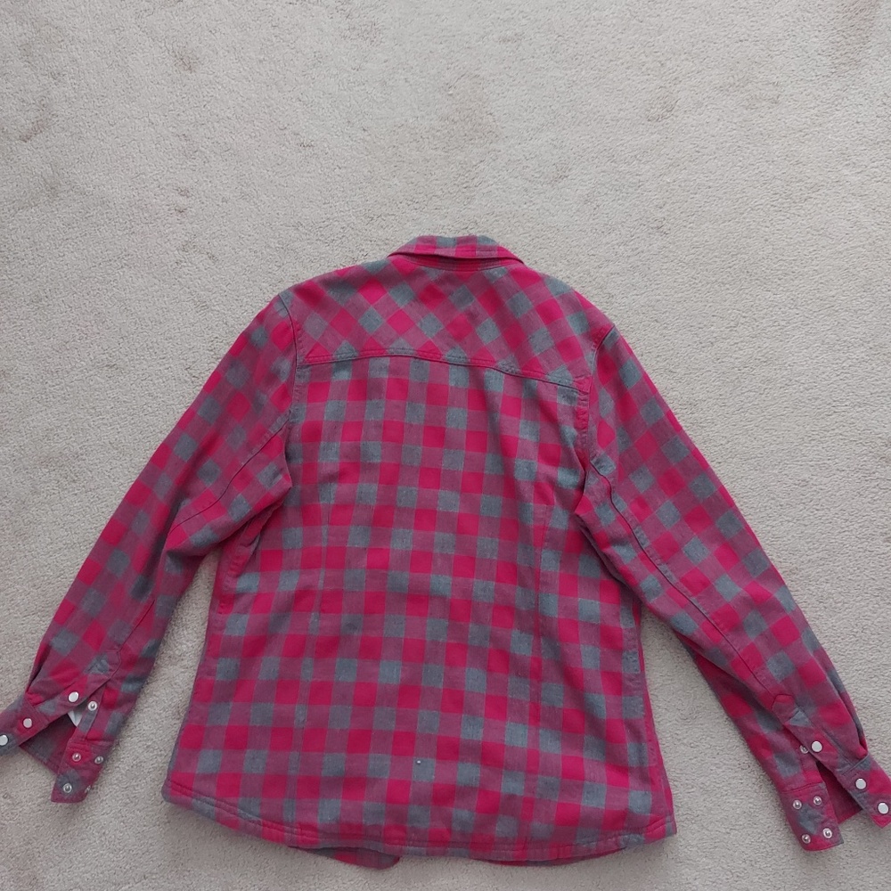 Plaid button up - Picture 4 of 5